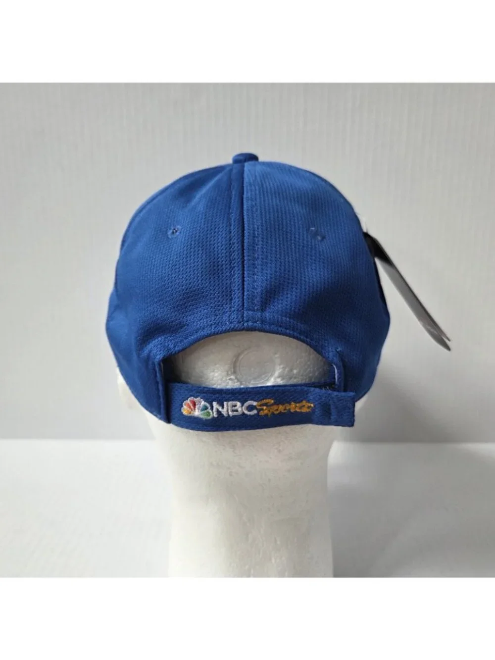 Vintage NBC Sports Hat Cap Mens One Size Adjustable Royal Blue Pukka NEW